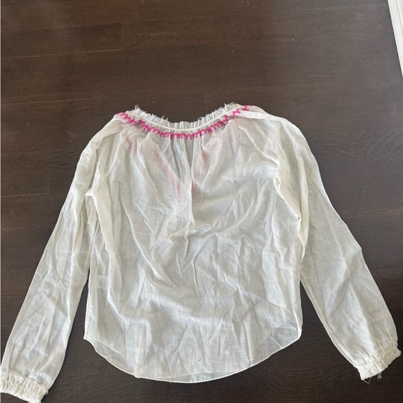 LoveShackFancy Peasant/Boho Top size 0 - Picture 4 of 5